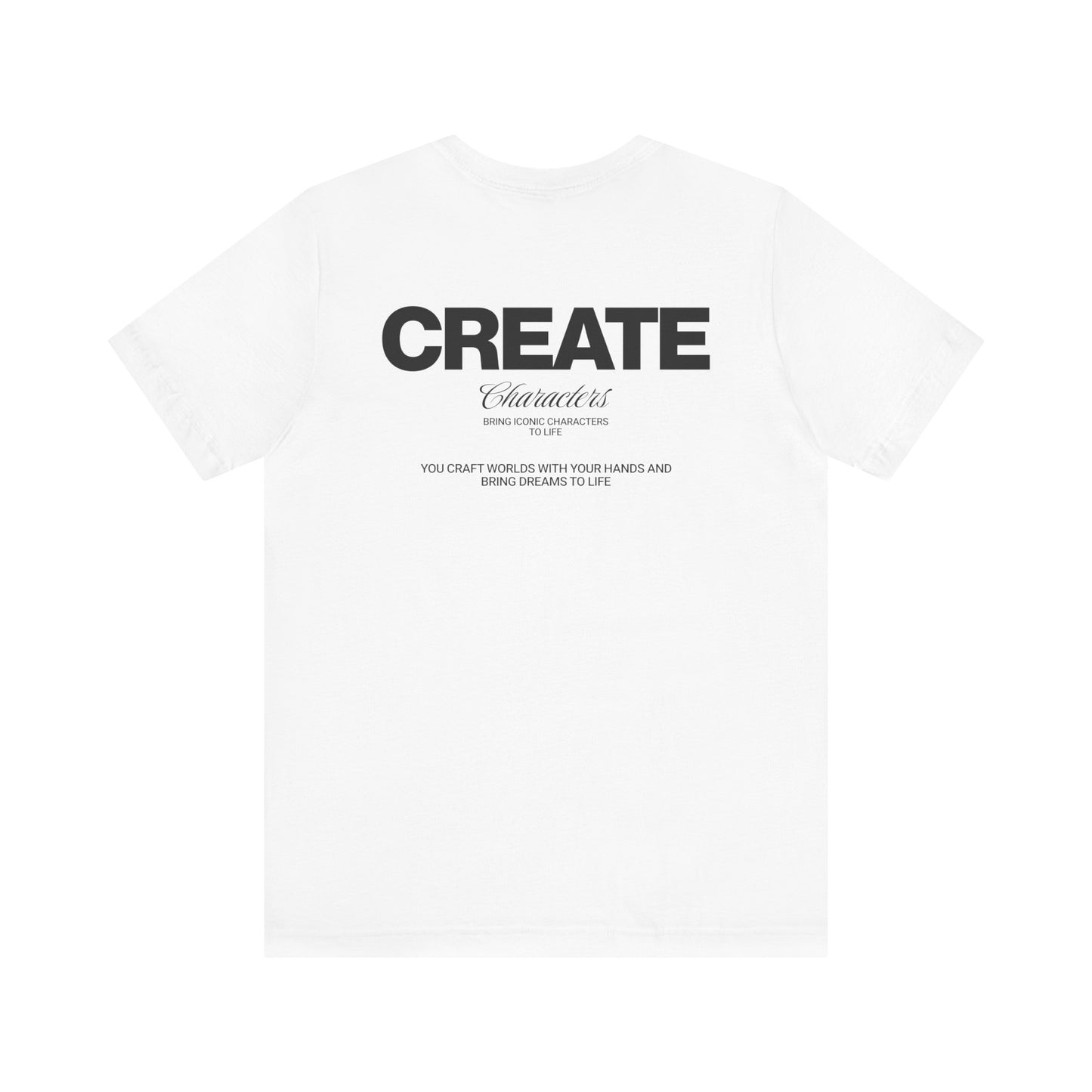 Cosplay Creative inspiration Unisex t-shirt (Back Print only)