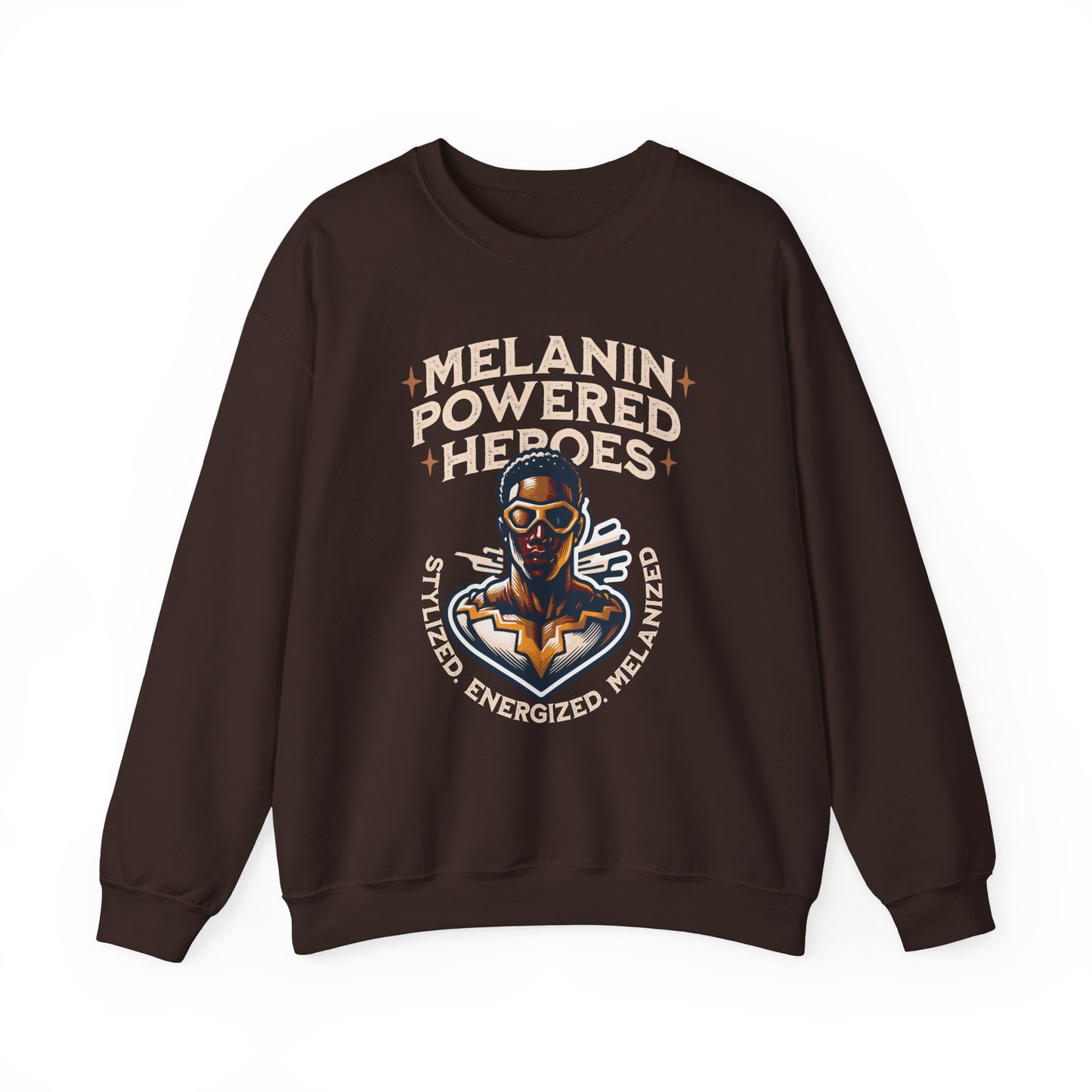 Melanin Powered Heroes Cosplayer Unisex sweatshirt