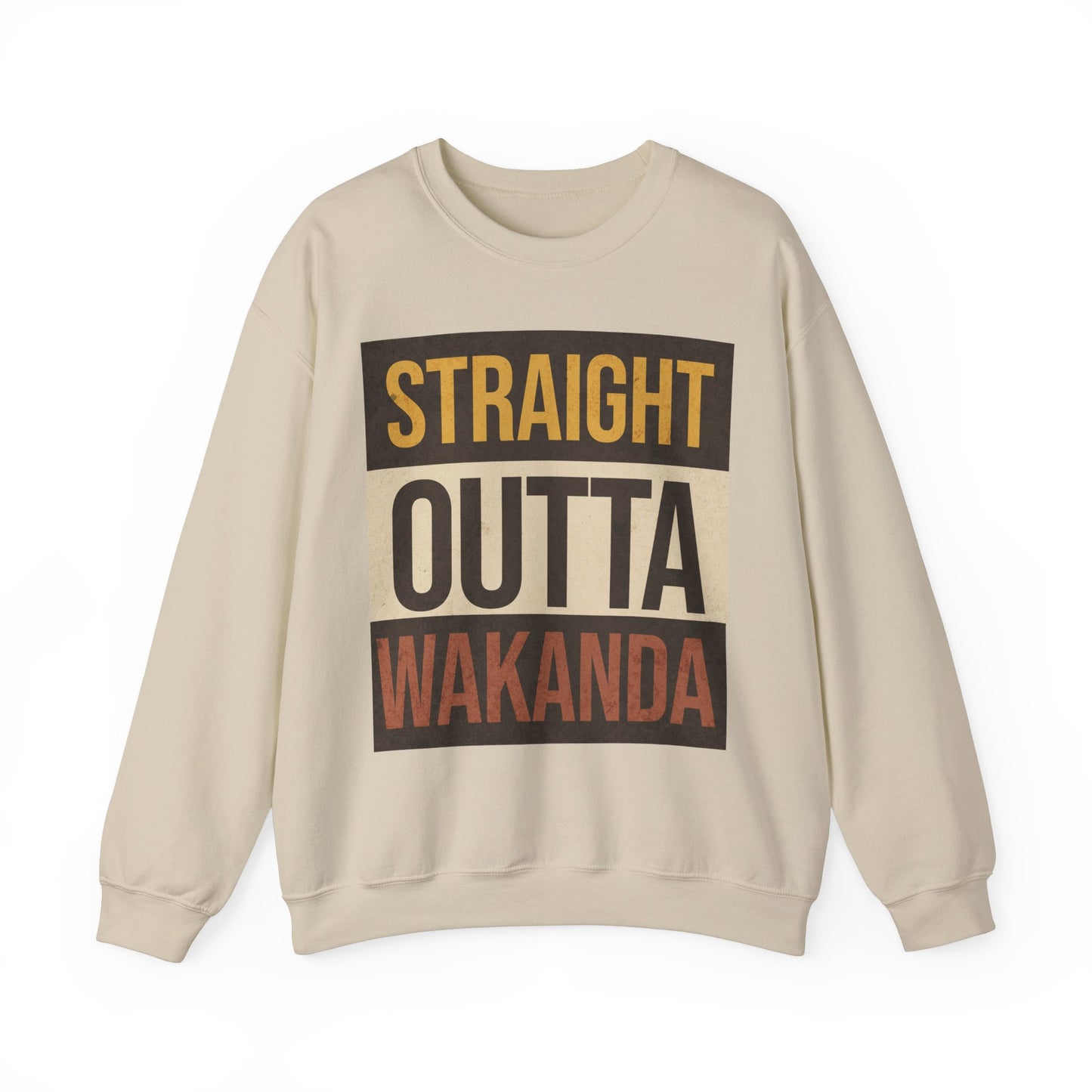 Straight Outta Wakanda unisex Cosplay Sweatshirt