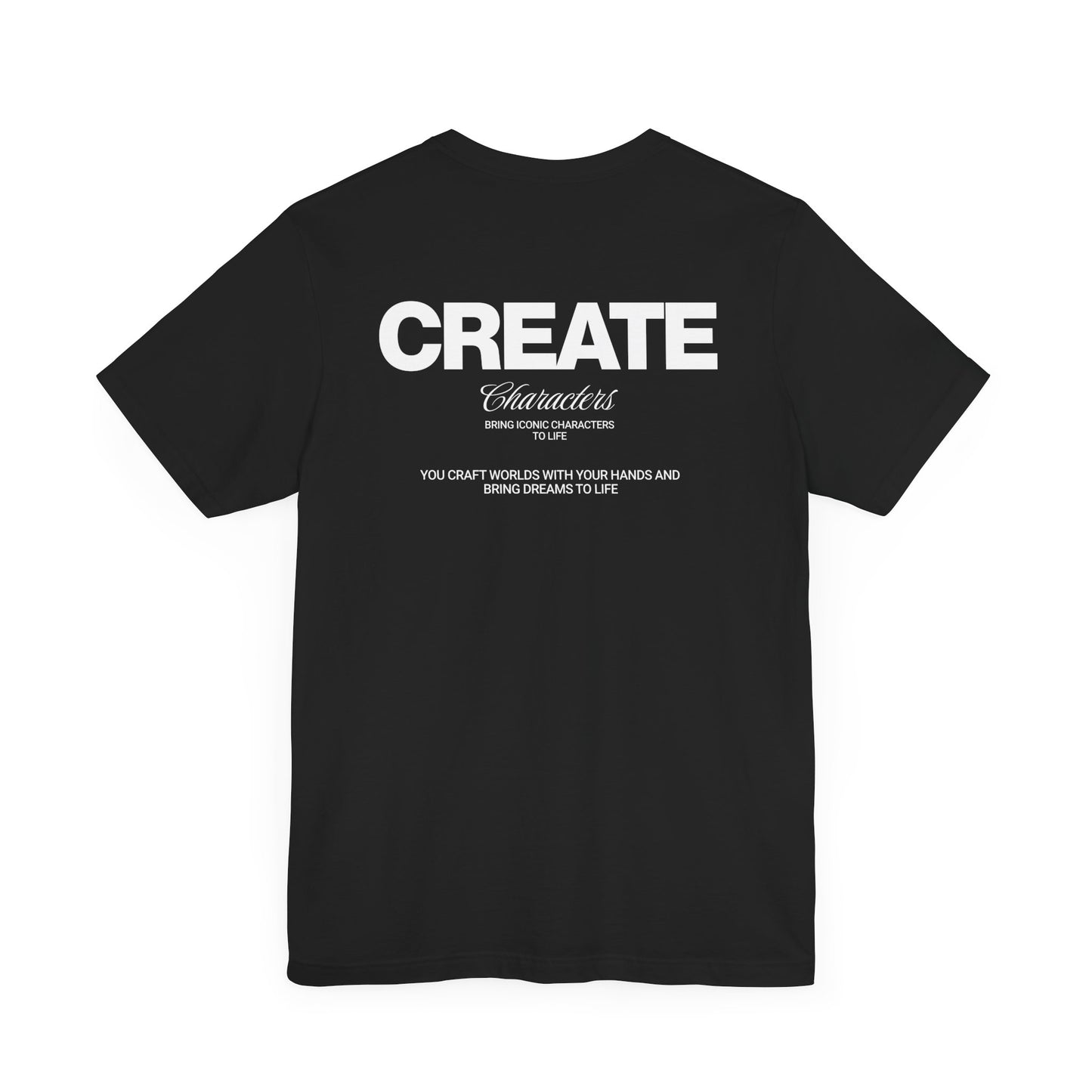 Cosplay Creative inspiration Unisex t-shirt (Back Print only)