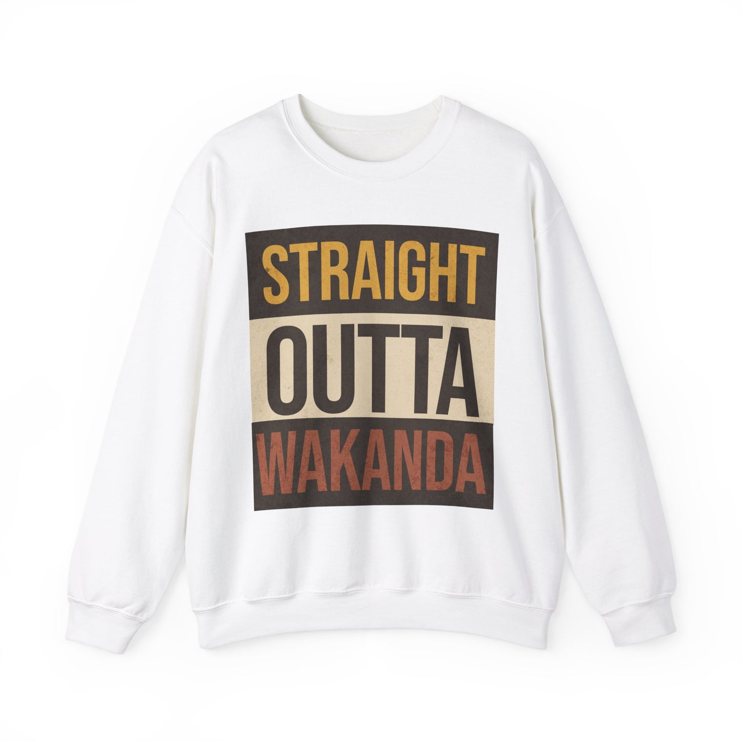 Straight Outta Wakanda unisex Cosplay Sweatshirt