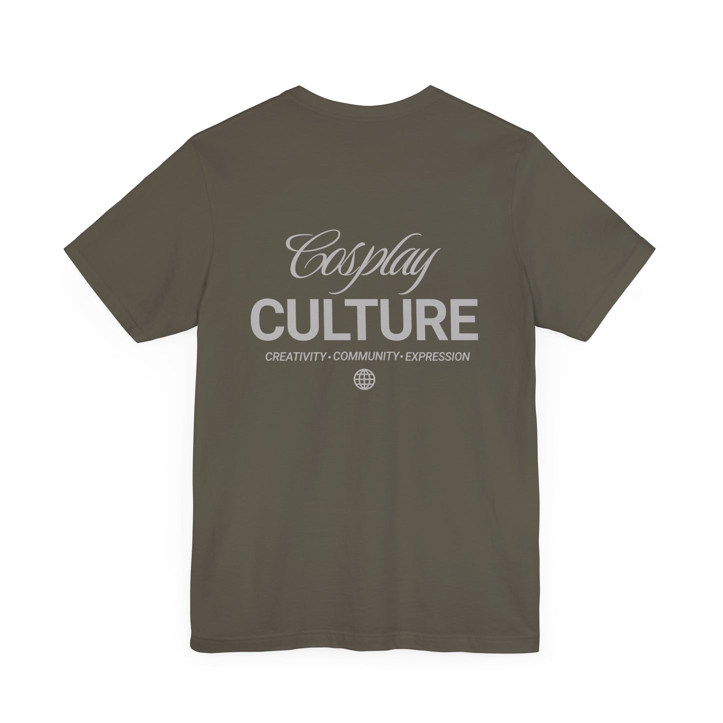 Cosplay Culture Unisex t-shirt (Back Print only)