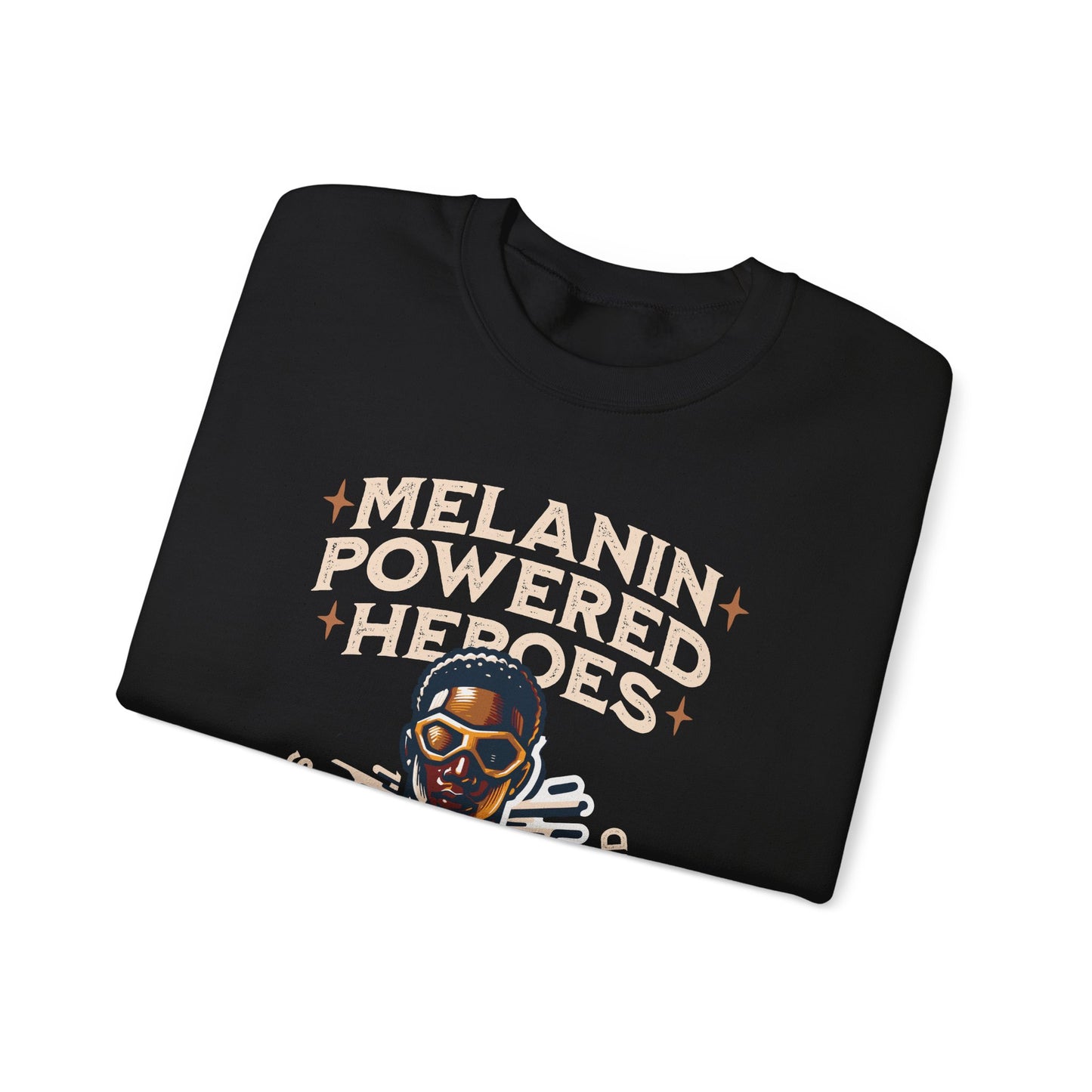 Melanin Powered Heroes Cosplayer Unisex sweatshirt