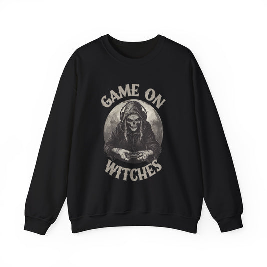 Game on Witches Sweatshirt