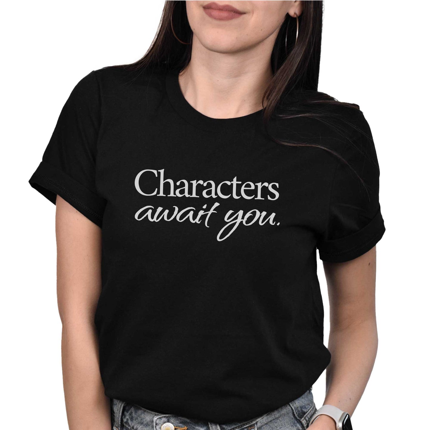 Characters Await Cosplayer Unisex Tee