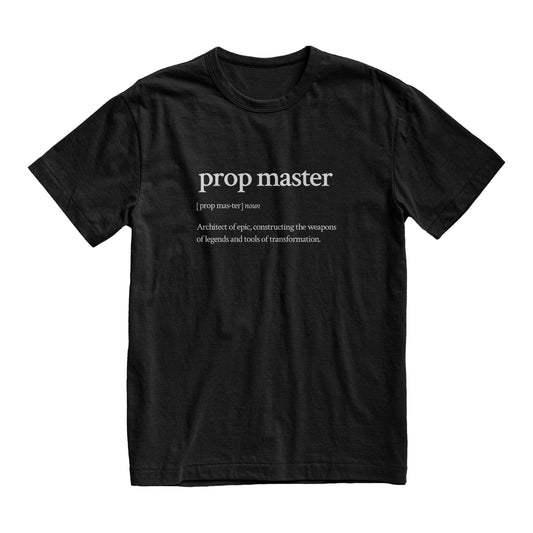 Cosplayer Prop Master unisex T-shirt