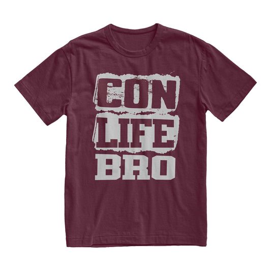 Con Life Bro! unisex tee Perfect Gift for Comic Con and Cosplay enthusiasts