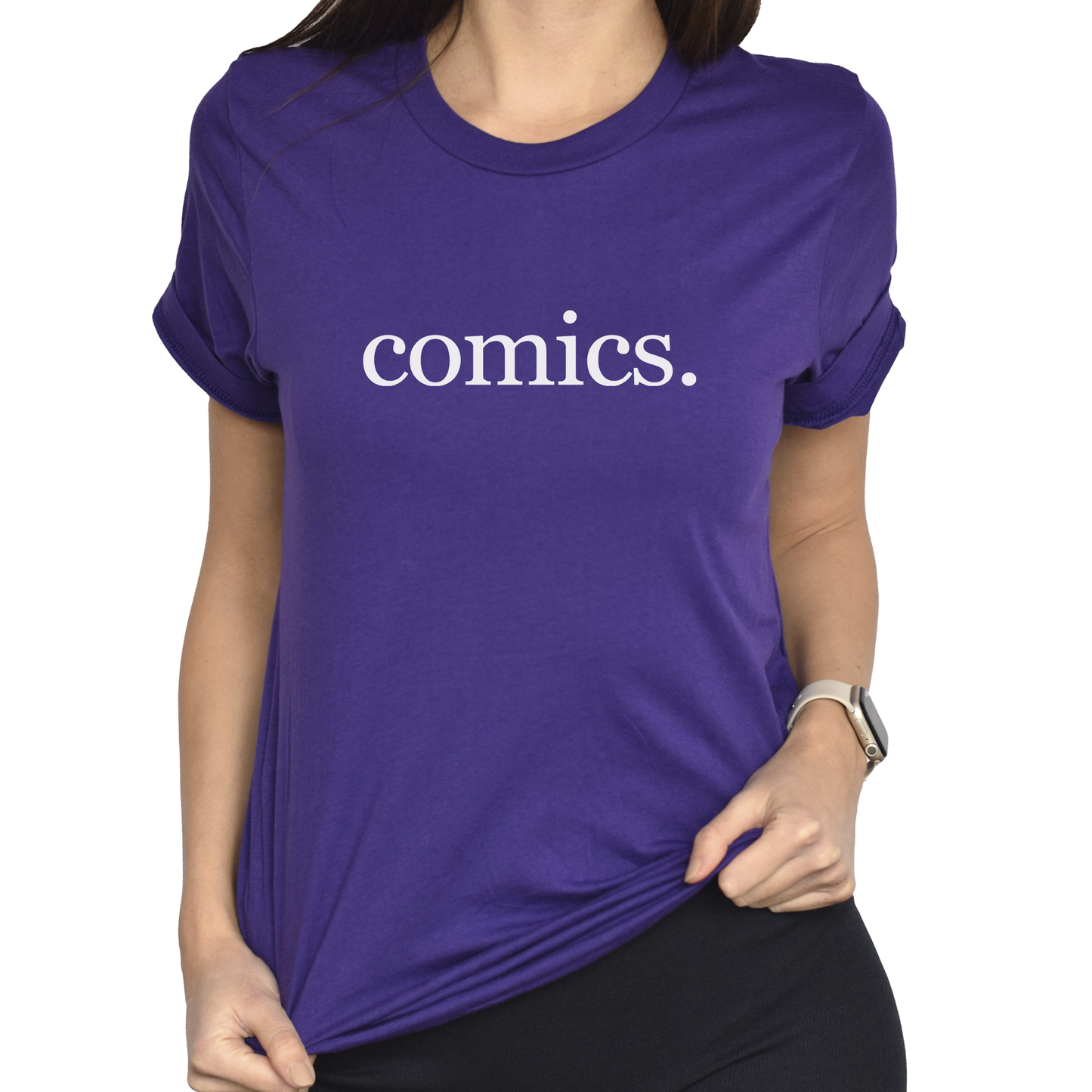 Comic Lover Text T-shirt