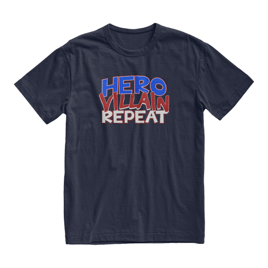 Hero. Villain. Repeat. Unisex t-Shirt