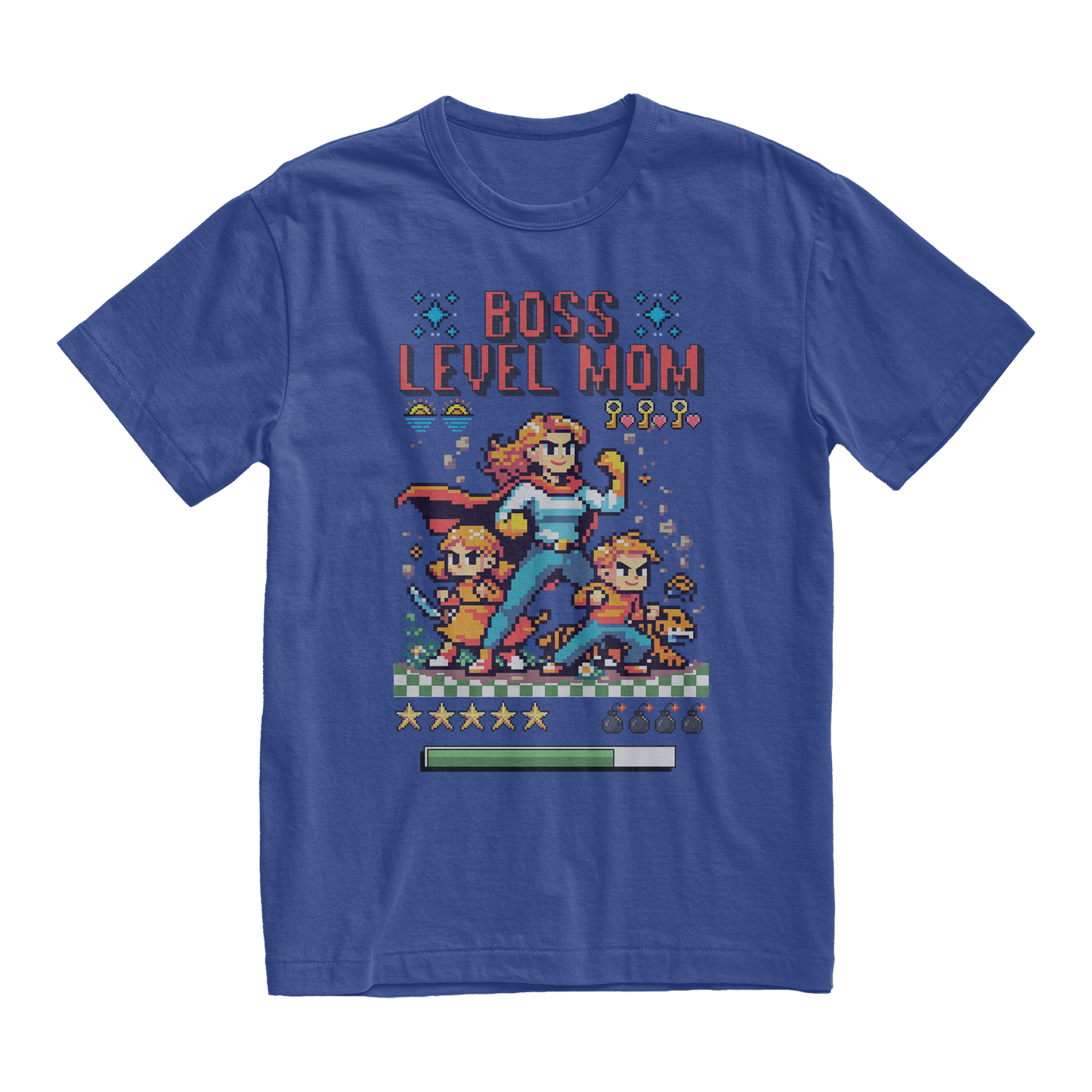 Boss Level Mom gamer t-shirt