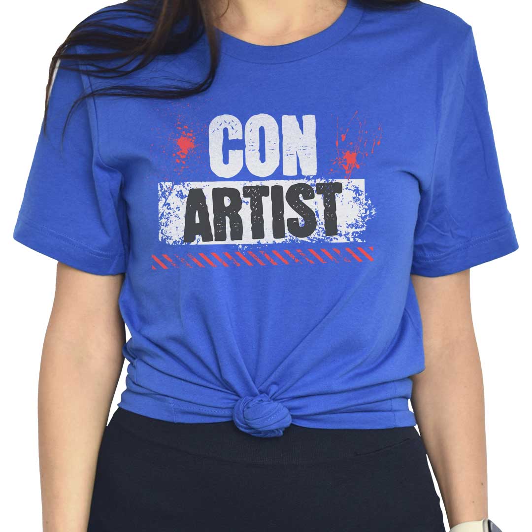 Funny Con Artist Unisex Short Sleeve Tee - Perfect Gift for Comic Con enthusiasts