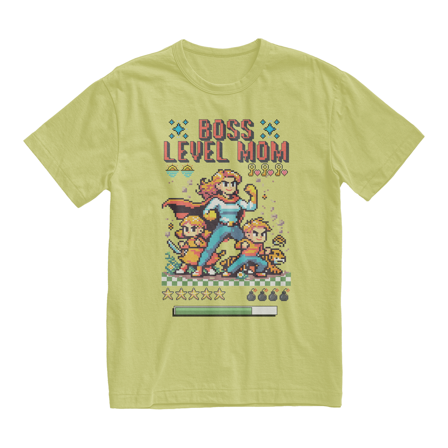 Boss Level Mom gamer t-shirt