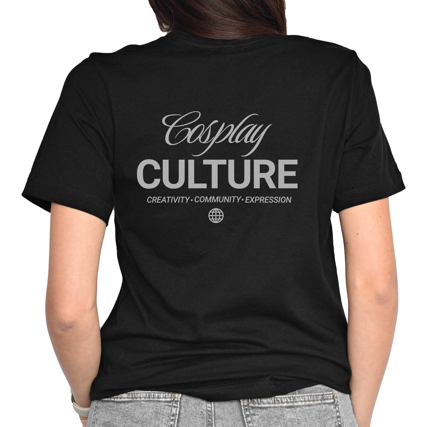 Cosplay Culture Unisex t-shirt (Back Print only)